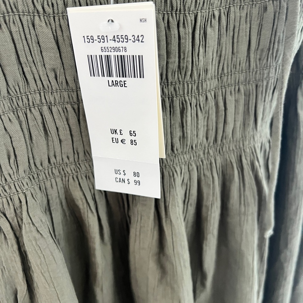 Gorgeous green beachy Abercrombie dress never worn! - Picture 4 of 4